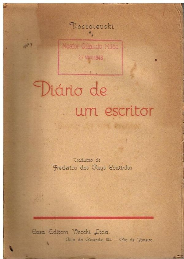 Diário de um escritor